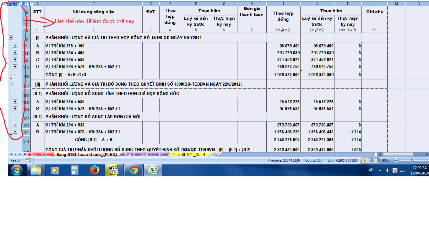 Cách Nhóm (Group) Dữ Liệu Hàng Và Cột Trong Excel - Phần Mềm Ôn Thi Sát Hạch Chứng Chỉ Hành Nghề Xây Dựng - Powered By Discuz!