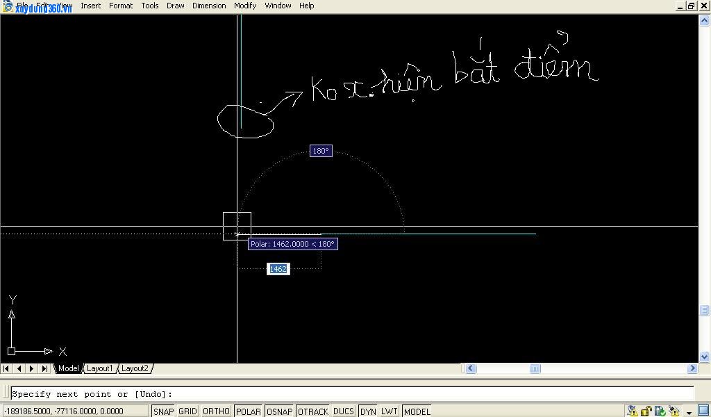 Nguyên nhân thường gặp khi CAD không bắt điểm